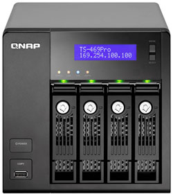 QNAP TS-469 PRO Turbo Nas SoHo/4xHDD/Gigabit/USB/e-SATA Linux QNAP TS-469 PRO Turbo Nas SoHo/4xHDD/Gigabit/USB/e-SATA Linux